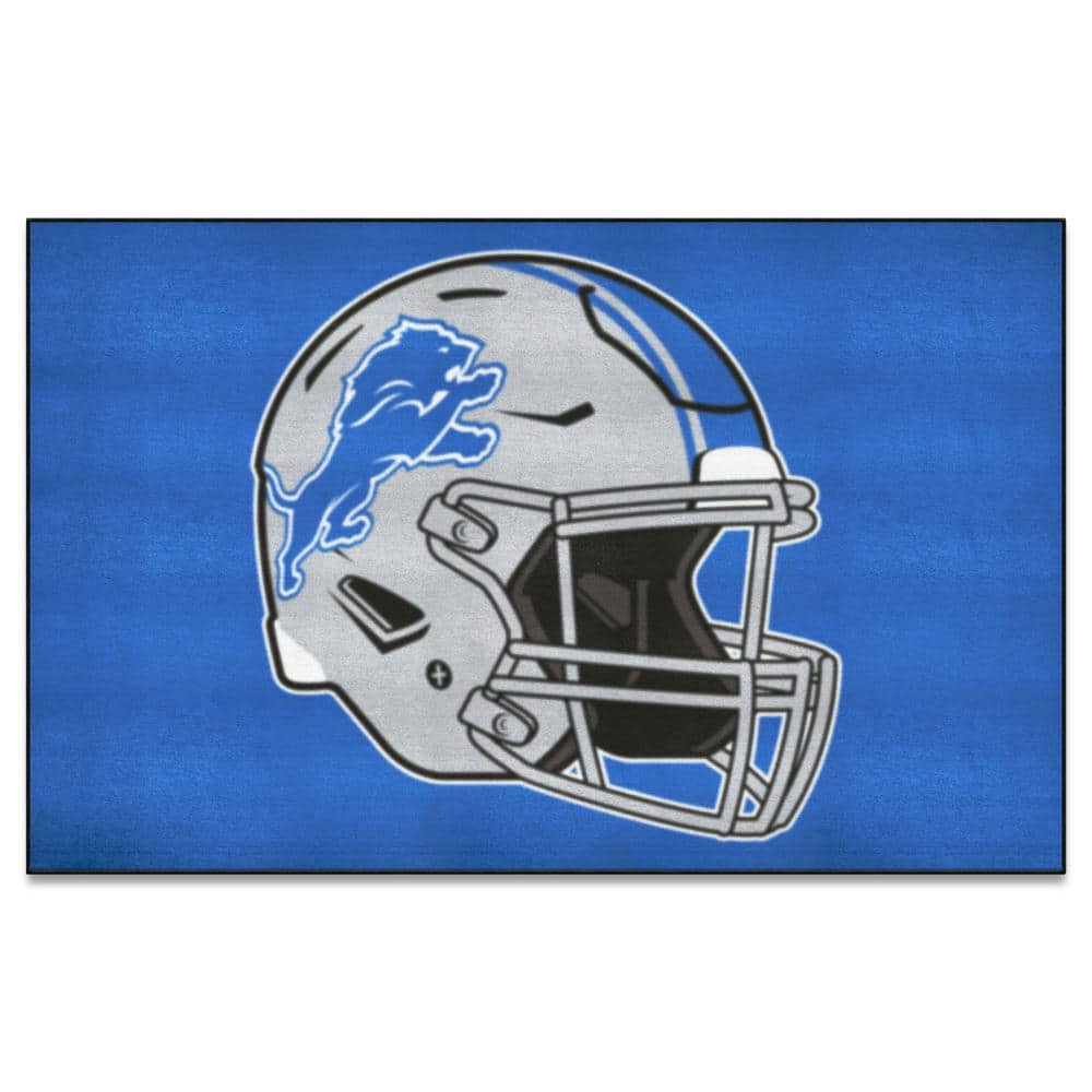 Detroit Lions Helmet Logo Panel