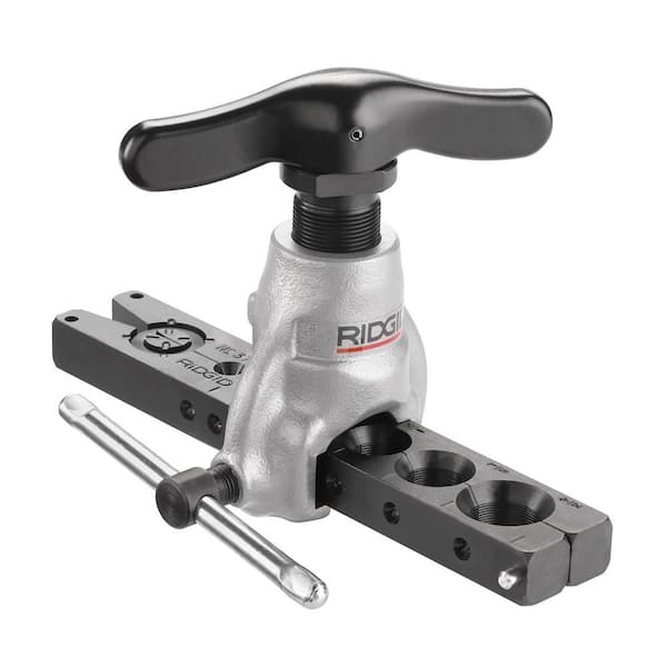 RIDGID 3/16 in. to 3/4 in. Model 377 Heavy-Duty Manual 37 Degree Flaring Tool for Copper, Brass, Aluminum, Steel Pipe & Tubing