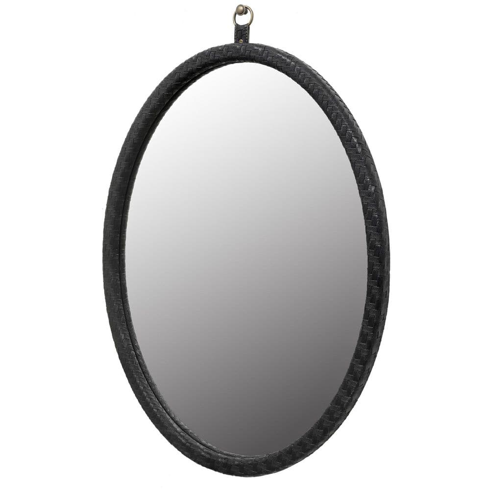 23.62 in. W x 29.92 in. H Oval Frameless Wall Mount Modern Decorative Bathr