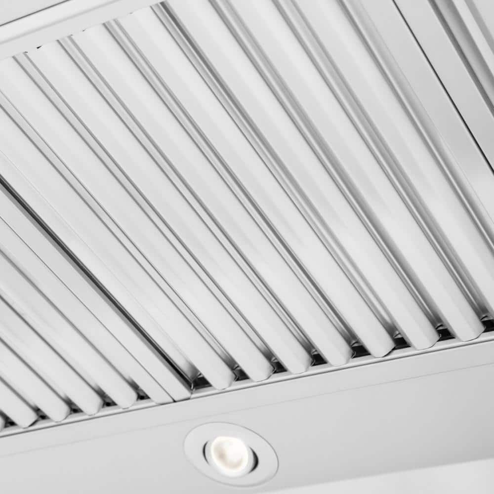 48-Inch Stainless Steel Convertible Wall Mounted Range Hood
