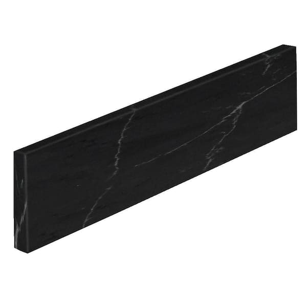 Cahaba 21-1/8 in. Broadway Black Quartz Sidesplash