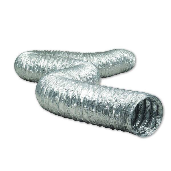 thumbnail image 2 of Inovate DryerFlex 8-Foot Aluminum Dryer Vent Hose - UL Listed Fire-Rated Duct 2 of 14