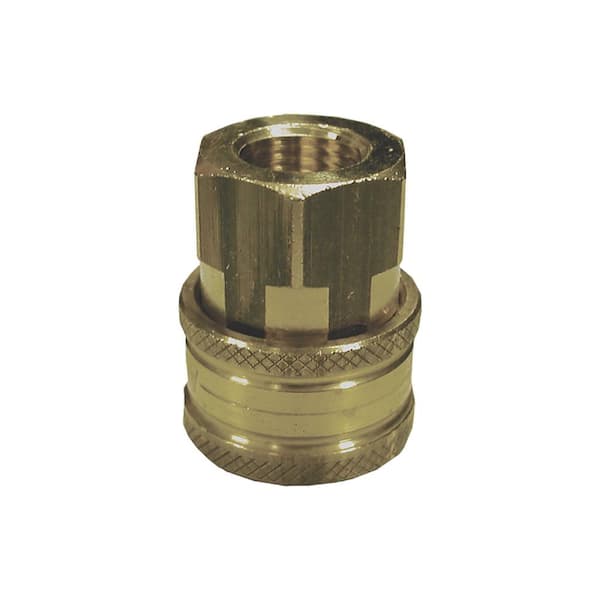 Powerplay 1/4 in. Female to Female Quick-Connect Coupler for Pressure Washer