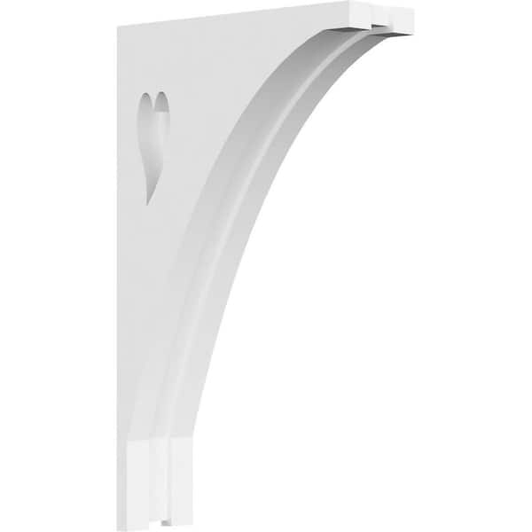 Ekena Millwork Winston 1.5 in. W x 10 in. H x 6 in. D Signature Urethane Polyurethane Corbel