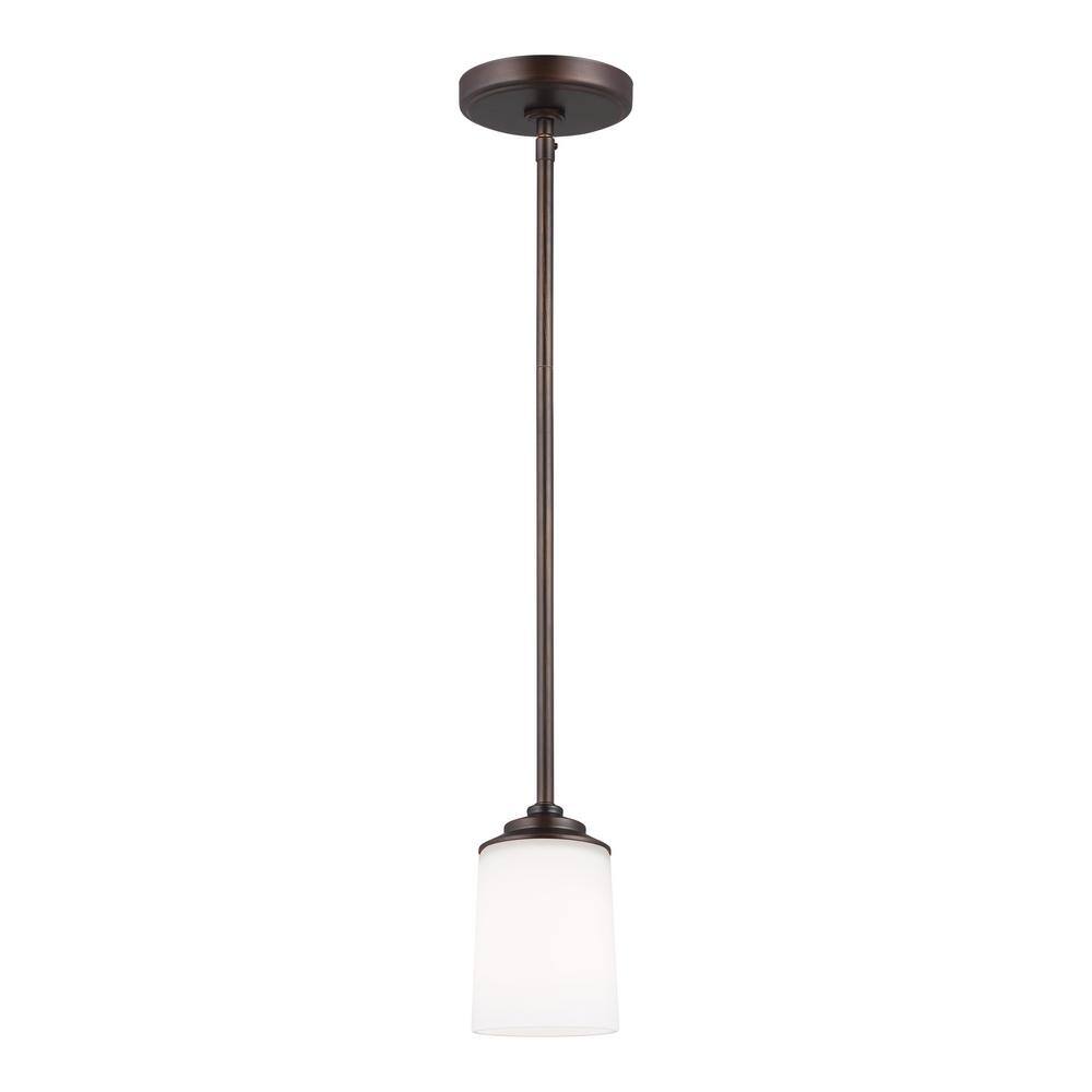 Kemal Bronze Mini-Pendant for Indoor/Outdoor with LED Conversion