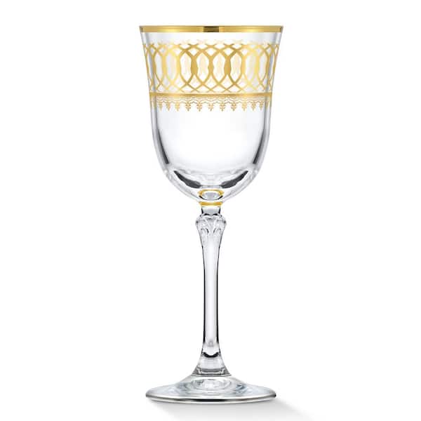 Glass Hygrometer Round (Gold) - Your Elegant Bar