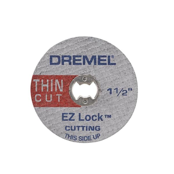 Dremel EZ Lock 1-1/2 in. Rotary Tool Thin Metal Cut Off Wheel (5-Pack)