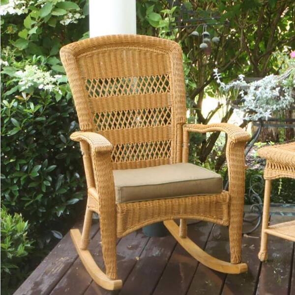 tortuga outdoor garden rocking chair 3pc set