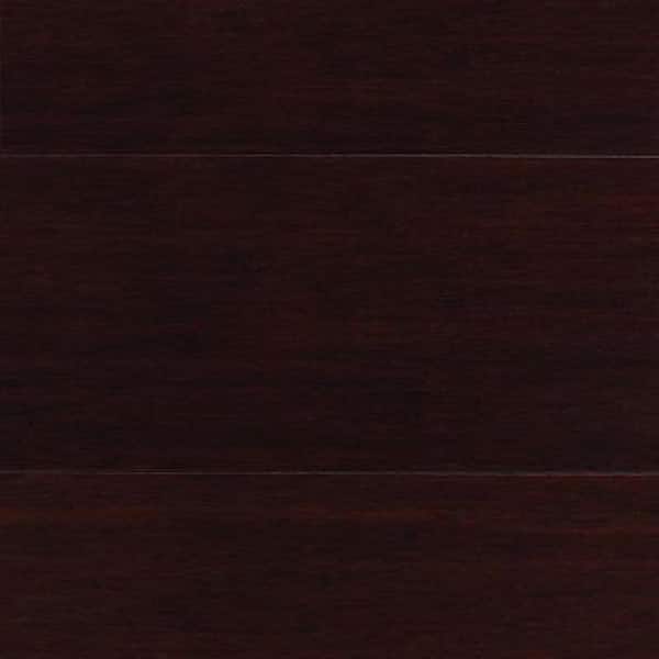 Unbranded Take Home Sample - Strand Woven Java Solid Bamboo Flooring - 5 in. x 7 in.