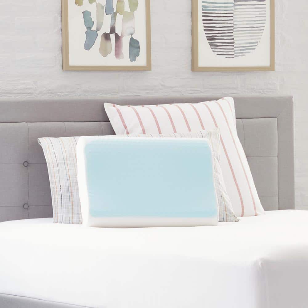 Comfort Revolution Standard Memory Foam Pillow F01-00075-ST0 - The Home  Depot