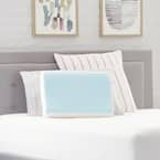 Comfort Revolution Cooling Gel Memory Foam Standard Pillow 198-0A - The  Home Depot