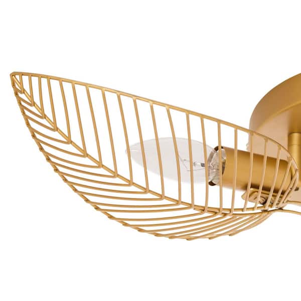 River of Goods Hope 24 in. Trio-Light Semi Flush Mount
