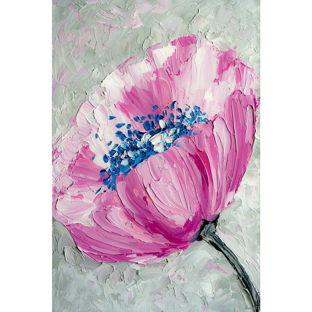 "Untamed Beauty" by Marmont Hill Unframed Canvas Nature Art Print 60 in. x 40 in. GRACHI140C