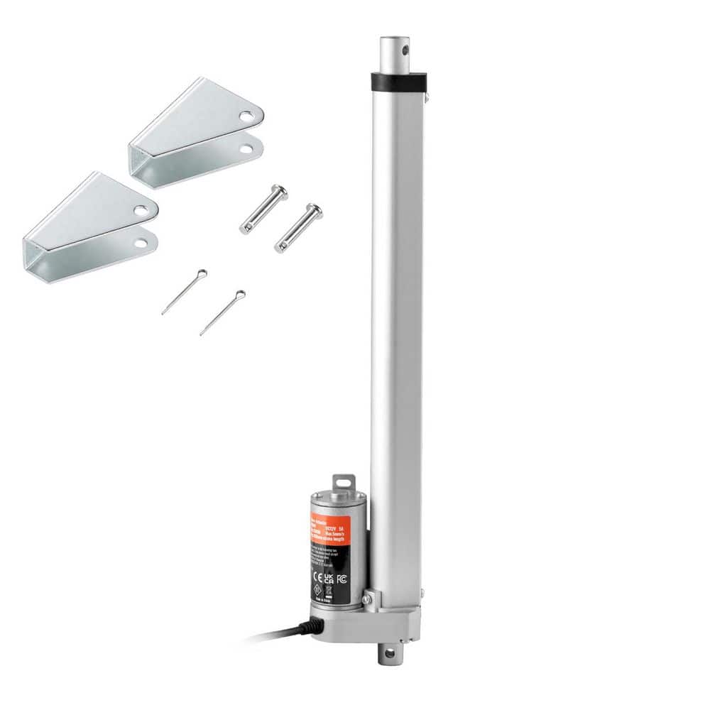Linear Actuator 12 V 12 in. High Load 330 lbs. 1500N Linear Actuator 0.19 in./s Linear Motion Actuator Mounting Bracket price history on PriceWatchPro