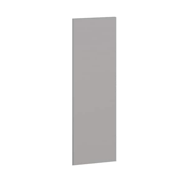 Home Decorators Collection Hargrove 11.875 in. W x 0.75 in. D x 30 in. H Wall Matching End Panel in Veiled Gray
