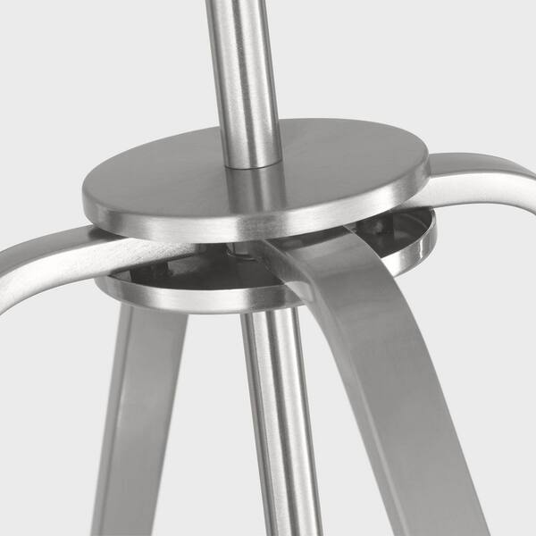 Generation Lighting - Kennan 4-Light Brushed Nickel Transitional Dimmable Lantern Chandelier