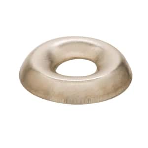#8 Nickel Plated Finishing Washer (100-Pack)