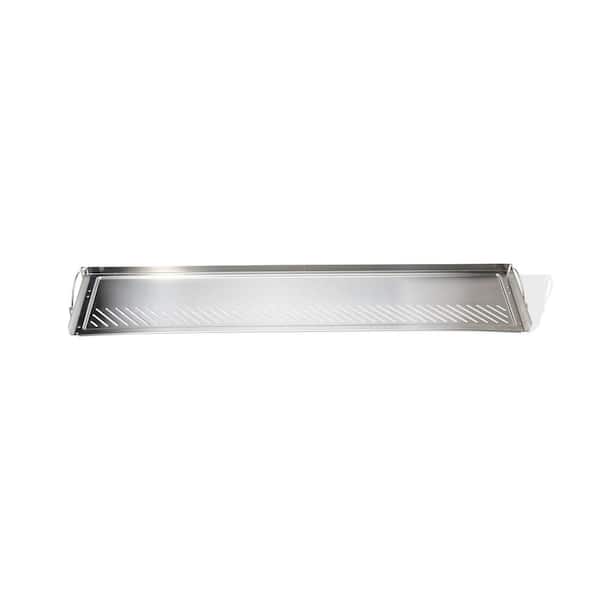Dual Warming Rack and Resting Tray for Slate Griddle 36 in. Flat Top Grill