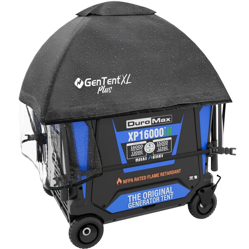 XL Inverter Kit Generator Tent Running Cover in Black with Plus NFPA Rated Waterproof Vinyl price history on PriceWatchPro