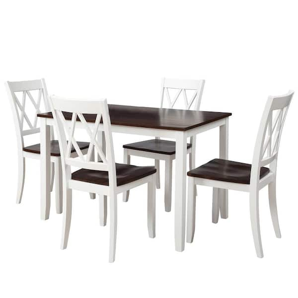 white cherry dining set