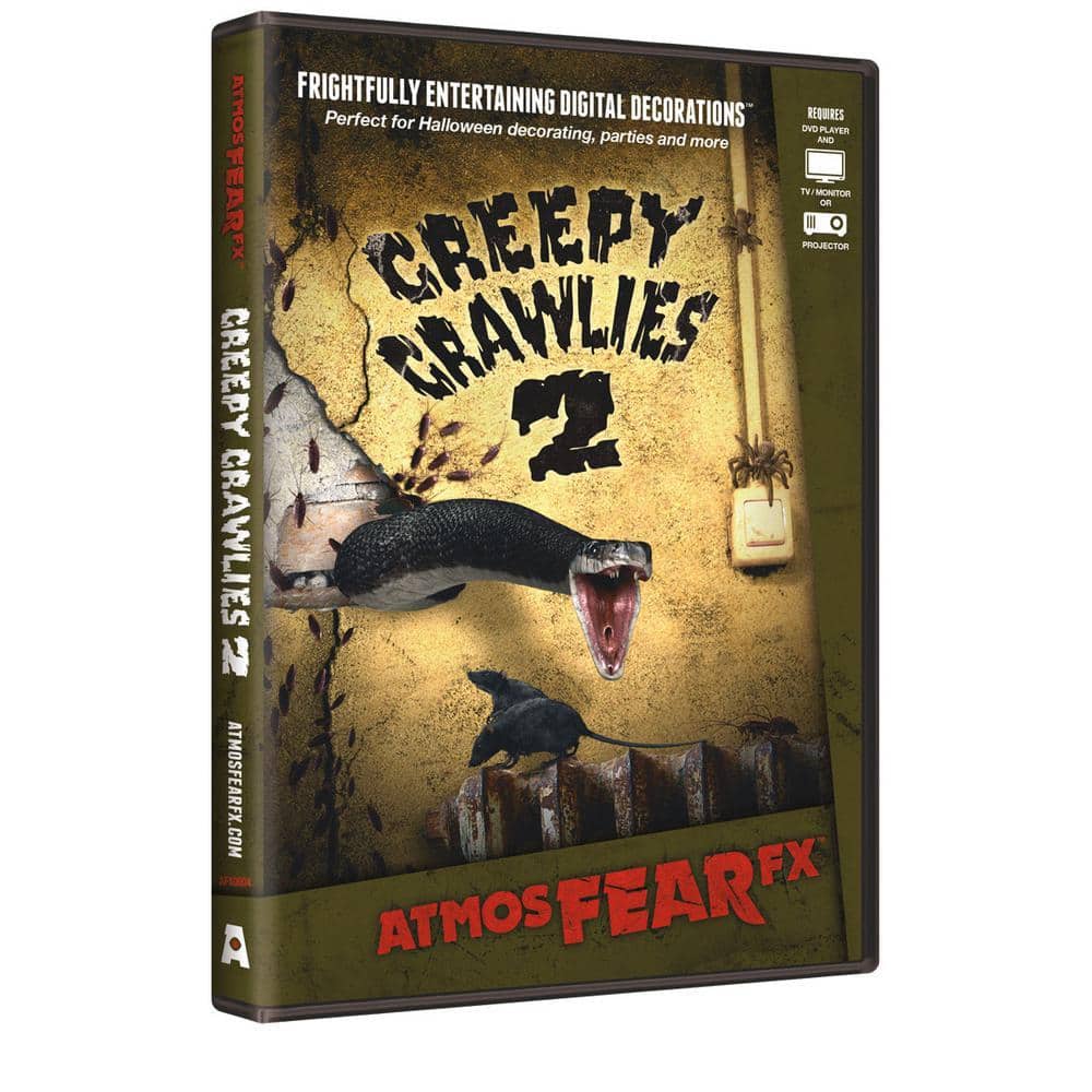 ATMOSFX Halloween Digital Decoration DVD - Creepy Crawlies 2 Atmos