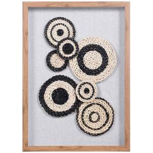 Framed Abstract Wall Art 27.5 in. x 19.7 in.