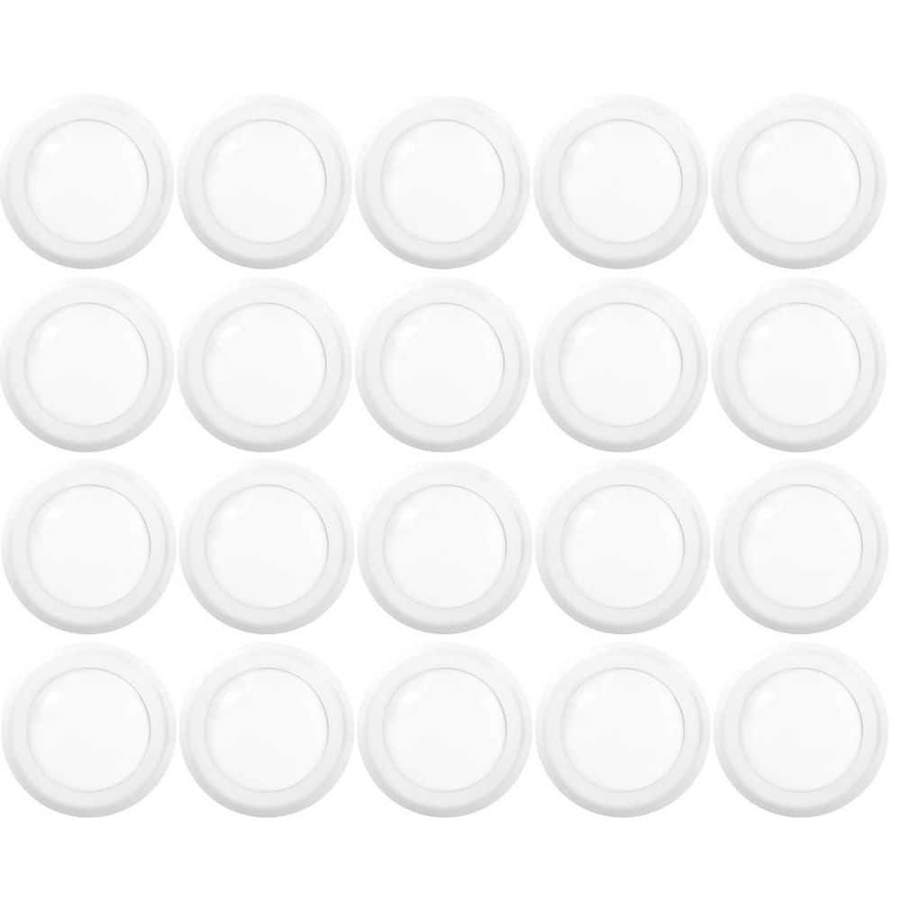 AMAX LIGHTING 6in. White Round Fixture 3000K Warm White New ...