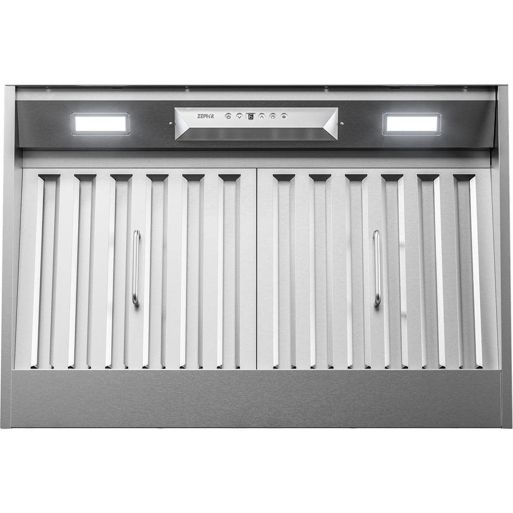 Zephyr Monsoon I 30 in. 600 CFM Insert Range Hood with Light in 