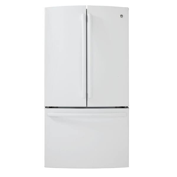 GE 26.3 cu. ft. French Door Refrigerator in White