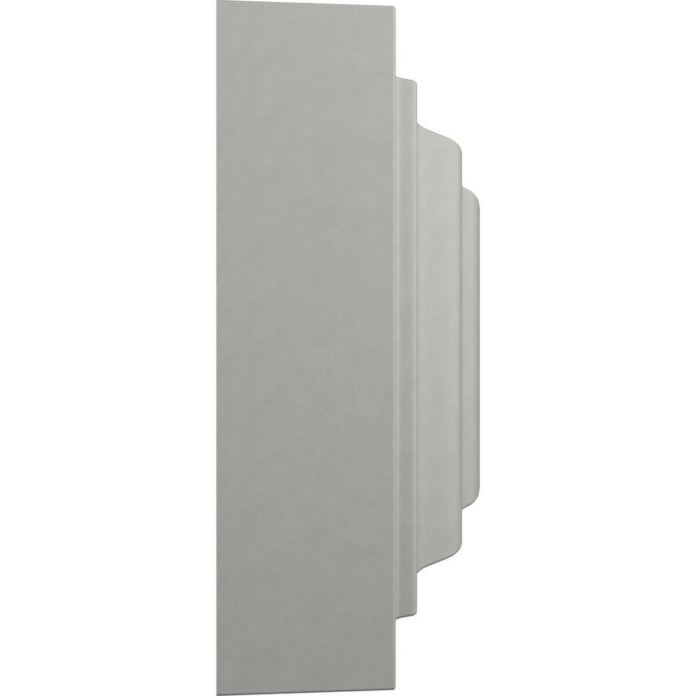Primed White Urethane Leandros Rosette 4.38 x 4.38 x 1.25 in.