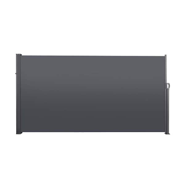 70 in. Metal Garden Fence