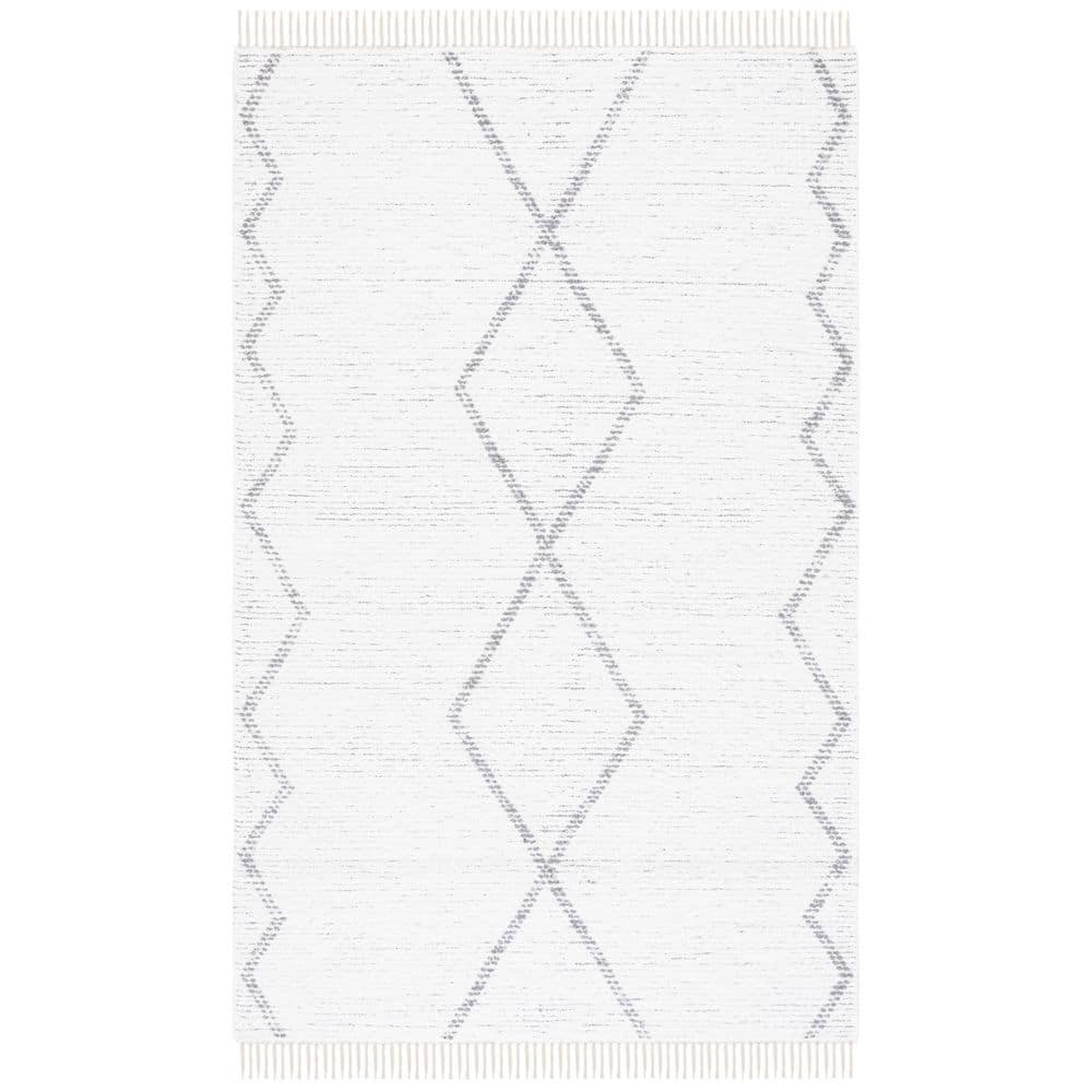 Casablanca 5 ft. x 8 ft. Ivory/Gray Zig-Zag Diamond Area Rug price history on PriceWatchPro
