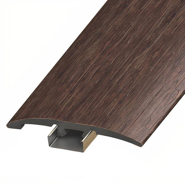 ASPEN FLOORING Wexford 1/4 in. Thick x 2 in. Width x 94 in. Length 3-in-1 T-Mold, Reducer, and End Cap Vinyl Molding