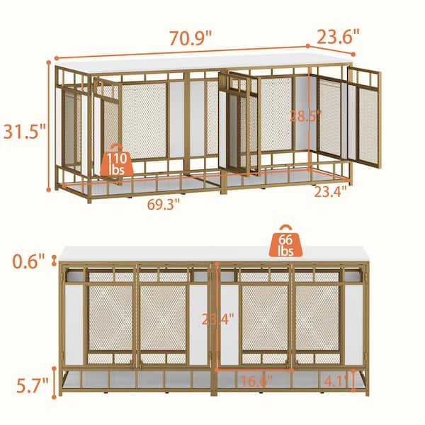 Medium to best sale large dog kennel