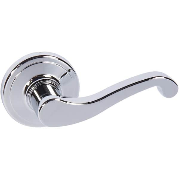 DELANEY HARDWARE Enson Bright Chrome Dummy (Pair) Lever