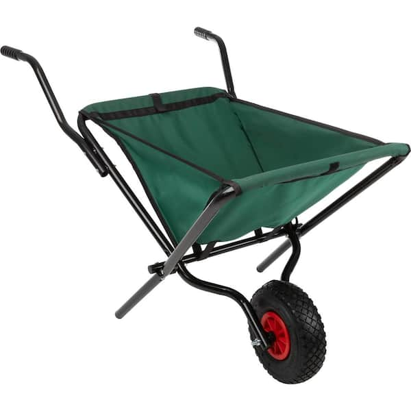 Folding Wheelbarrow with 80 lbs. Capacity