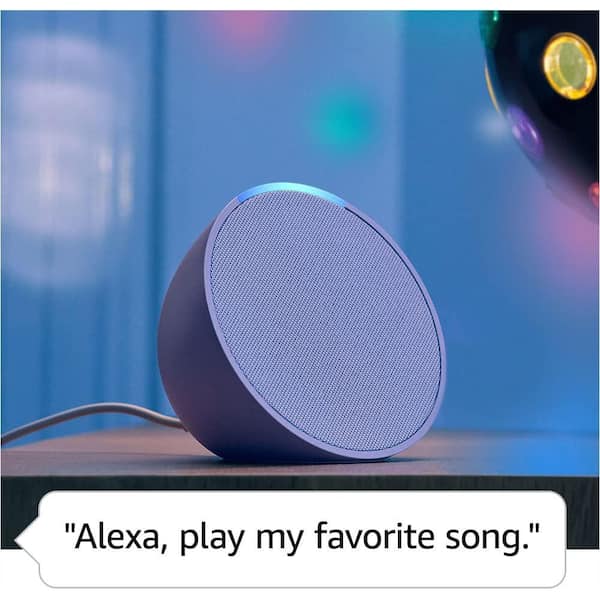 Amazon Echo Pop (1st Gen) Full Sound Compact Smart Speaker with