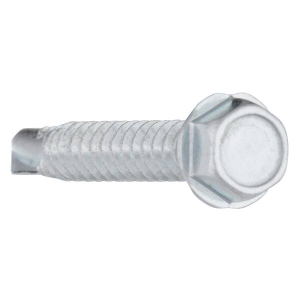 Qty 25 5/16" x 1-1/2" Hex Washer Head UnSlotted Sheet Metal Screw Zinc Plated 