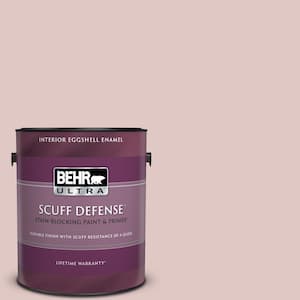 1 gal. #160E-2 Pink Water Extra Durable Eggshell Enamel Interior Paint & Primer