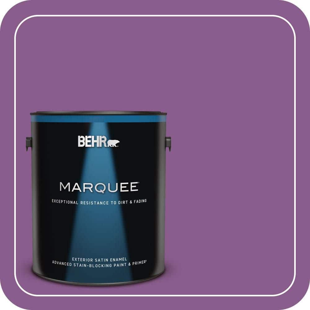 1 gal. #670B-7 Candy Violet Satin Enamel Exterior Paint & Primer price history on PriceWatchPro