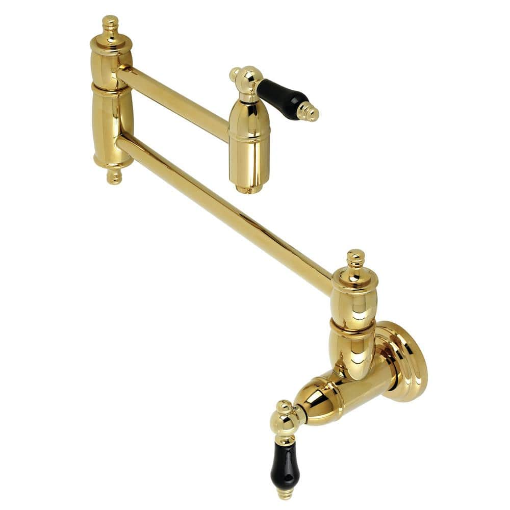 Kingston Brass Concord Two-Handle 1-Hole Wall Mounted Pot Filler