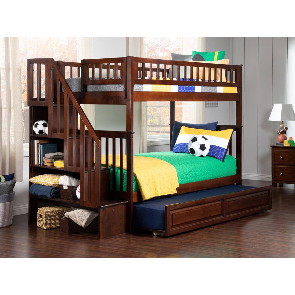 Reviews for AFI Woodland Staircase Bunk Bed Twin over Twin with Twin