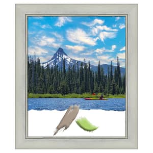 Flair Silver Patina Picture Frame Opening Size 18 x 22 in.