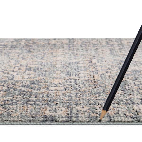 Mystic Medallion Blue 3 ft. x 4 ft. Traditional Area Rug