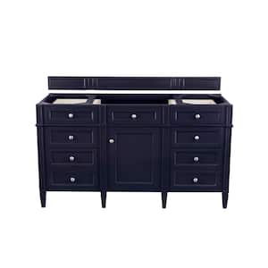 Brittany 58.8 in. W x 23 in. D x 32.8 in. H Single Bath Vanity Cabinet Without Top  in Victory Blue