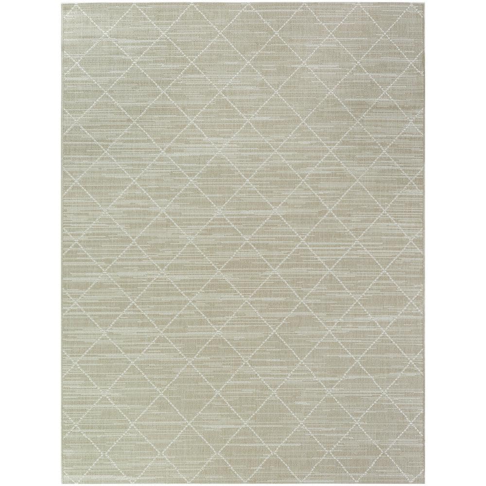 Tan Creations 5 ft. x 7 ft. Indoor/Outdoor Area Rug price history on PriceWatchPro