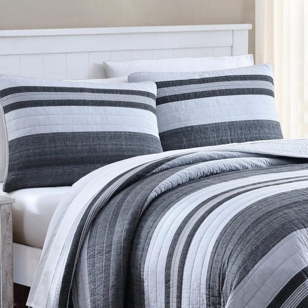 nautica 3 piece quilt set