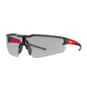Safety Glasses with Gray Fog-Free Lenses