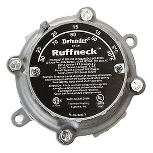Explosion-Proof Thermostat, SPDT for Use on RUFFNECK FX Series XP Forced Air Industrial Space Heaters