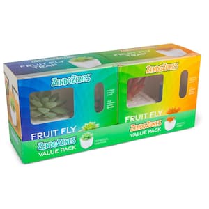 Fruit Fly Trap Bundle, Joyful Janet and Tranquil Tabitha (2-Pack)